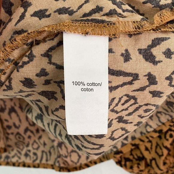 Maurices Leopard Print Women's Top 3X - Picture 5 of 9